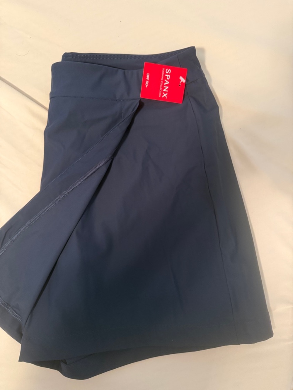 SPANX Navy Women's Athletic Skort - Picture 5 of 5
